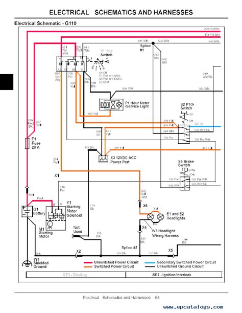 John Deere L100 Wiring Schematic Diagram Wiring Technology