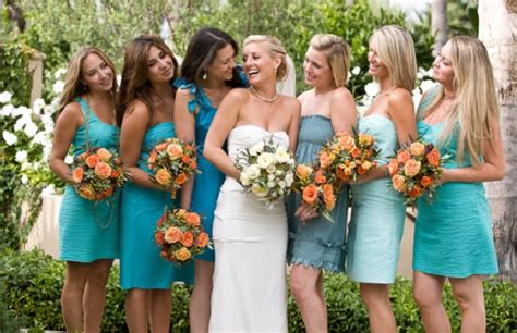 Give your 'maids a color (or print!) and let them choose their own adventure. mismatched bridesmaid dresses | Rooted in Love