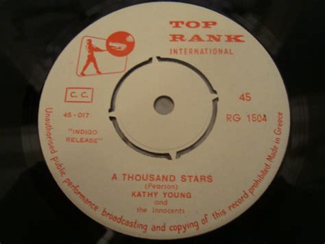 Kathy Young And The Innocents A Thousand Stars Eddie My Darling