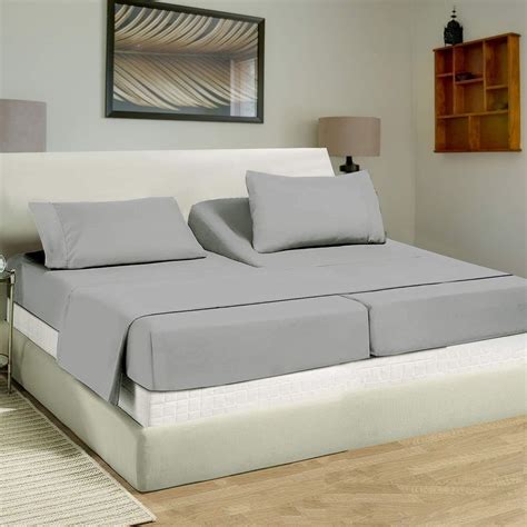 Split Queen Sheets Sets For Adjustable Beds Split Queen Bed