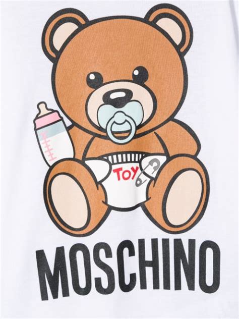 Moschino Kids Branded Babygrow Set Ss20