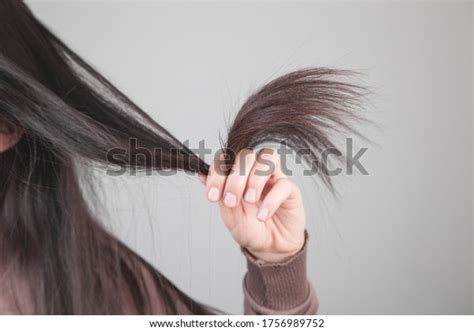 Caucasian Girl Showing Her Hair Stock Photo 1756989752 Shutterstock