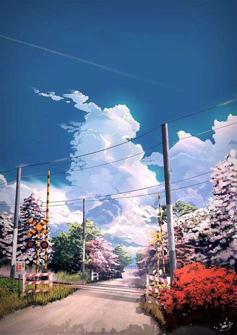 Set Wallpaper Anime Scenery Wallpaper Fantasy Landscape Landscape