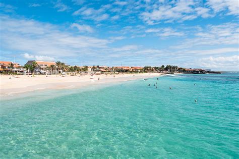 Santa Maria Beach In Sal Cape Verde Cabo Verde Stock Photo Download