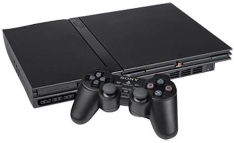 Sony Playstation 2 Ps2 Slimline Console Black