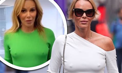 Amanda Holden Jokes Her Nipples Are Insured And Have Their Own Management Daily Mail Online