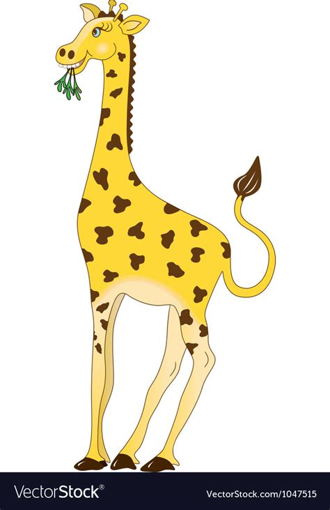 Giraffe Royalty Free Vector Image Vectorstock