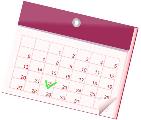 Calendar Clip Art Png Printable Calendar 2023