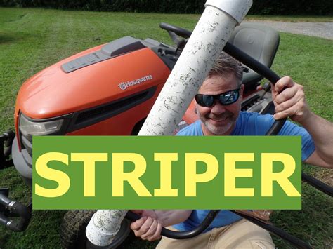 Diy Lawn Striping Kit For Riding Mower Youtube Zoe Diys