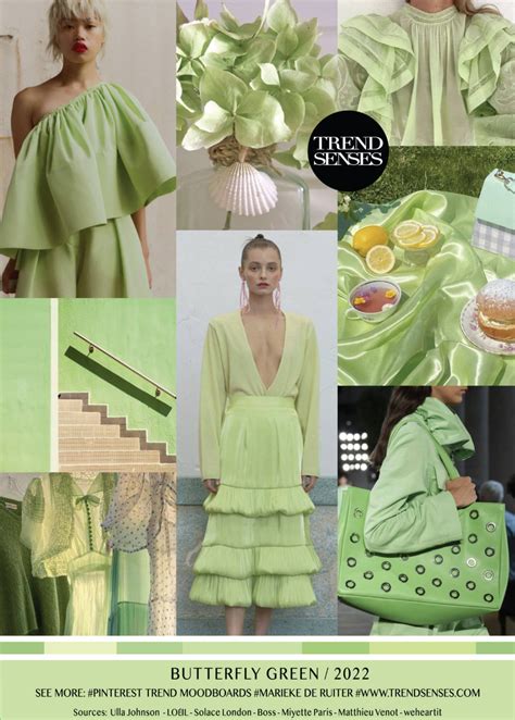 Butterfly Green 2022 Trends Color Fashion 2022 Fashion