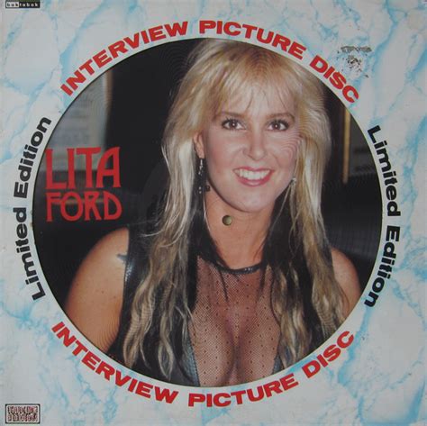 Lita Ford Limited Edition Interview Picture Disc Vinyl Discogs