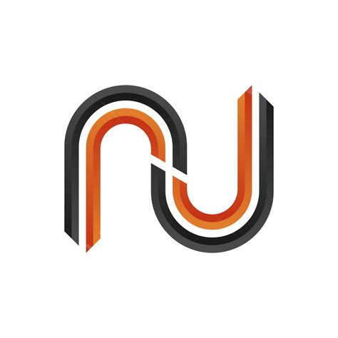 Gambar Vektor Desain Logo Huruf N N N Logo Huruf N Png Dan Vektor
