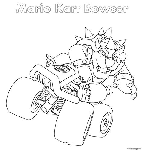 Coloriage nintendo mario serie2 16. dessin à imprimer: Dessin A Colorier A Imprimer Bowser