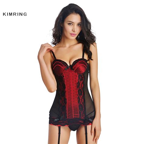 Buy Kimring Sexy Lingerie Corsets Women Lace Lingerie