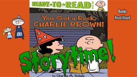 Halloween Stories ~ You Got A Rock Charlie Brown Read
