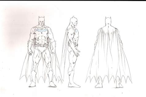 Batman Modelsturnaround By Ivan Reis Dc Icons Comic Art Batman