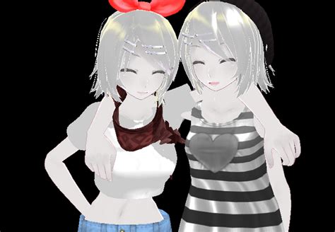 Mmd Sans And Papyrus Genderbend Model Dl Down By Paigeybearz On