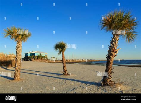 Long Beach Harbor Long Beach Mississippi Usa Stock Photo Alamy