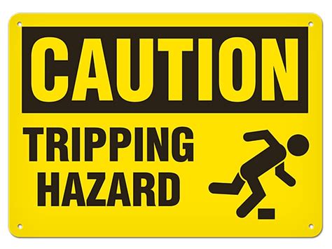Incom Caution Tripping Hazard