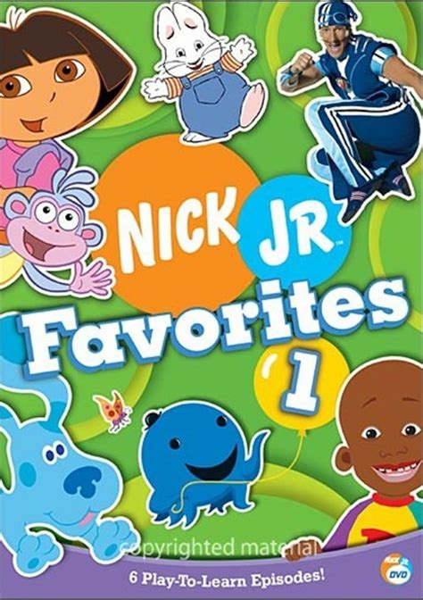 Nick Jr Favorites Volume 1 Dvd 2005 Dvd Empire