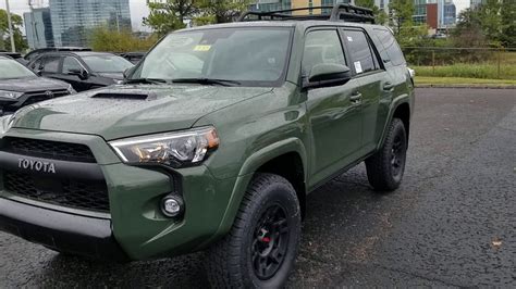 New 2020 Army Green Trd Pro 4runner Ttls Toyota Trim Level Series Youtube