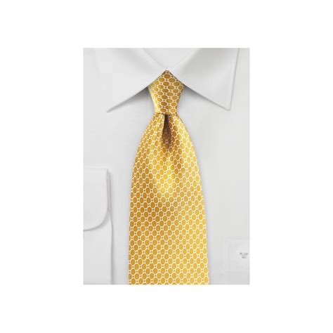 Satin Silk Tie In Old Gold Ties Necktie Com
