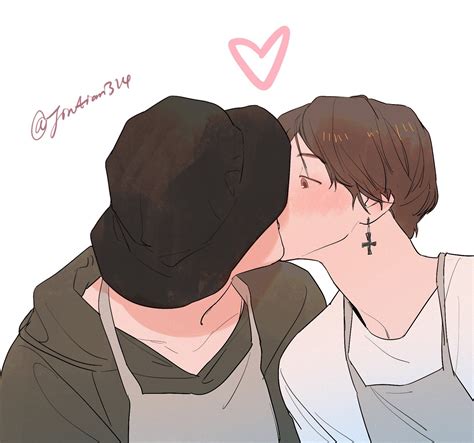 Fanarts Kookmin Jikook Fan Art Bts Fanart Hot Sex Picture