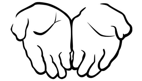 Hands Coloring Page