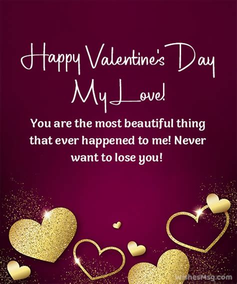 100 Romantic Valentine Messages And Wishes Wishesmsg
