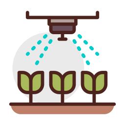 Sprinklers Free Farming And Gardening Icons