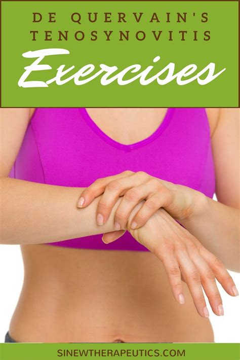 Exercises To Do If You Have De Quervain S Tenosynovitis Regenervate