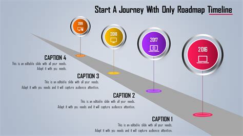 Roadmap Timeline Template Diagonal Model Timeline Ppt Timeline Images