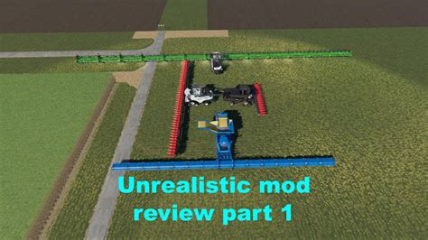 Fs19 Mod Review Unrealistic Mods For Pc Youtube