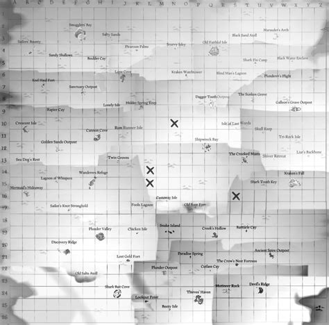 Treasure maps are tools in sea of thieves. Map Table - Sea of Thieves Wiki