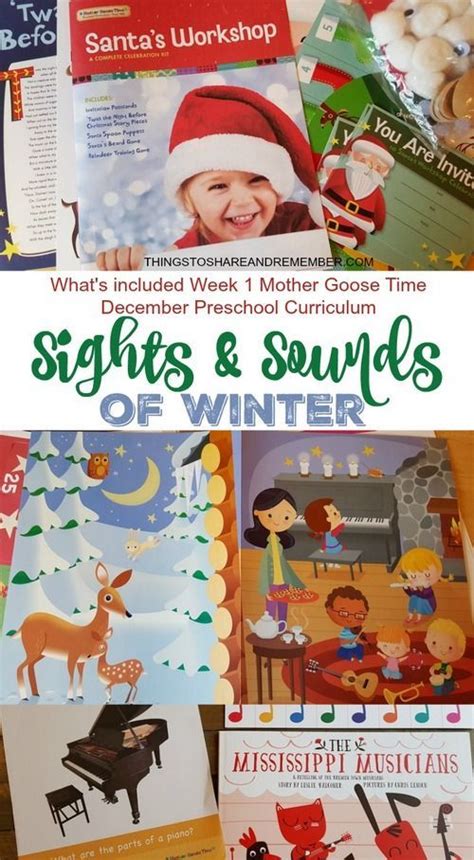 Sights And Sounds Of Winter Winter Theme Preschool Winter Preschool