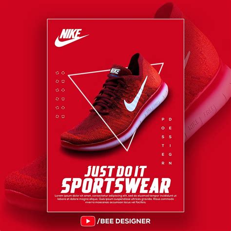 Poster Design For Sports Shoes Modern And Creative Poster Design In