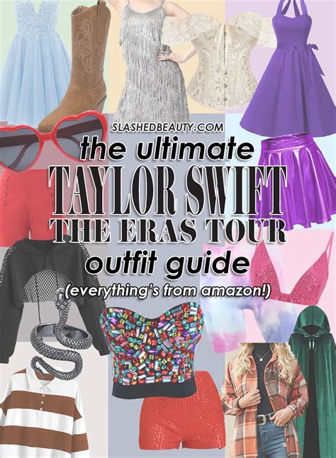 The Ultimate Taylor Swift Eras Tour Outfit Idea Guide Slashed Beauty