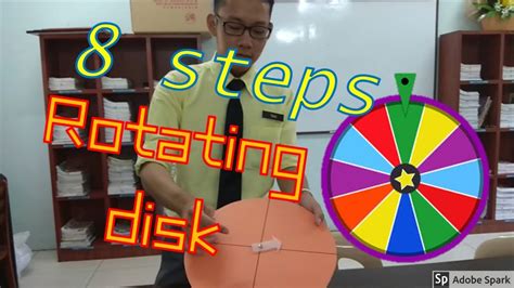 8 Steps To Make Rotating Disk Creative Learning Tools English