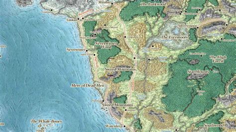 Dd World Map Sword Coast