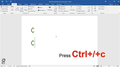 How To Type The Cent Symbol In Word Youtube