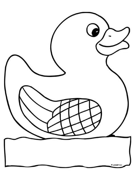 Kleurplaat Eendjes En Zwanen