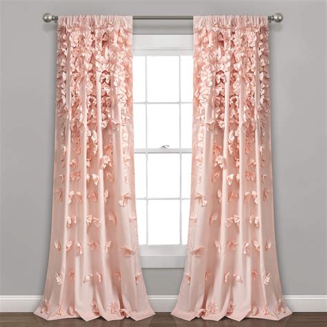 Lush Decor Riley Window Curtain Panel Charming Handmade