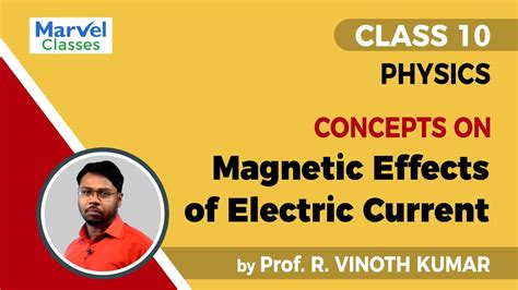Concepts On Magnetic Effects Of Electric Current Class 10 Physics
