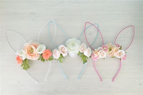 Diy Floral Bunny Headband How To By The Creative Copycat Diy Bunny