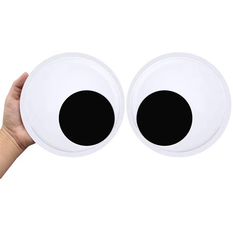Benvo 7 Inch Giant Googly Eyes Self Adhesive 18cm Big Wiggle Eyes For