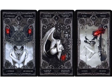 Xiii Tarot By Nekro Cards Deck Gothic Baroque Fantasy Art Esoteric
