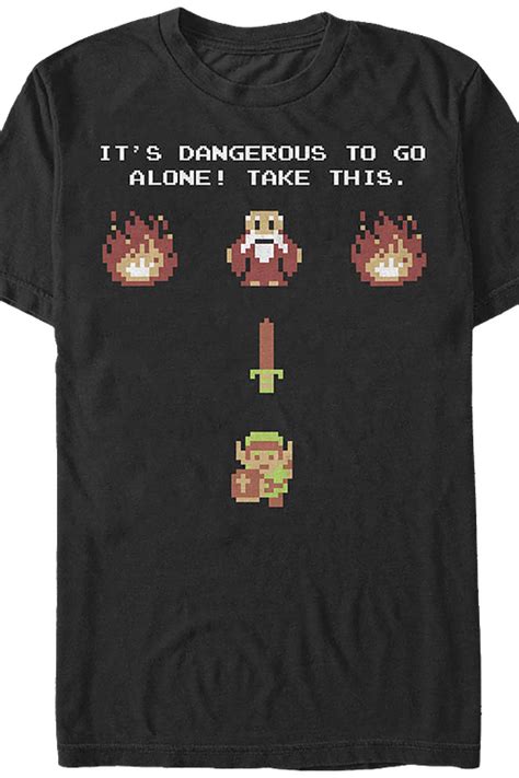 Nintendo The Legend Of Zelda Its Dangerous To Go Alone Take This T