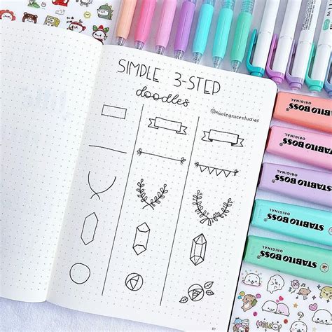 Bujo 💕 On Instagram “if You Want To Add Some Cute Doodles To Bullet