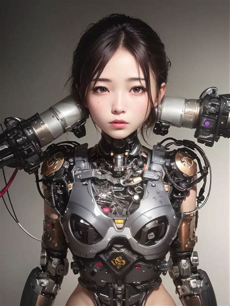 female robot female art science fiction cyborgs art robot girl ics cyberpunk