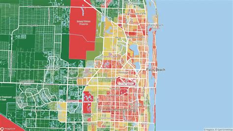 The Safest And Most Dangerous Places In West Palm Beach Fl Crime Maps